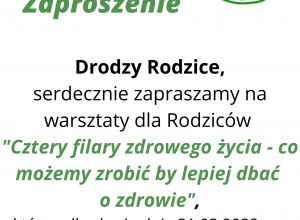 Warsztaty dla rodziców